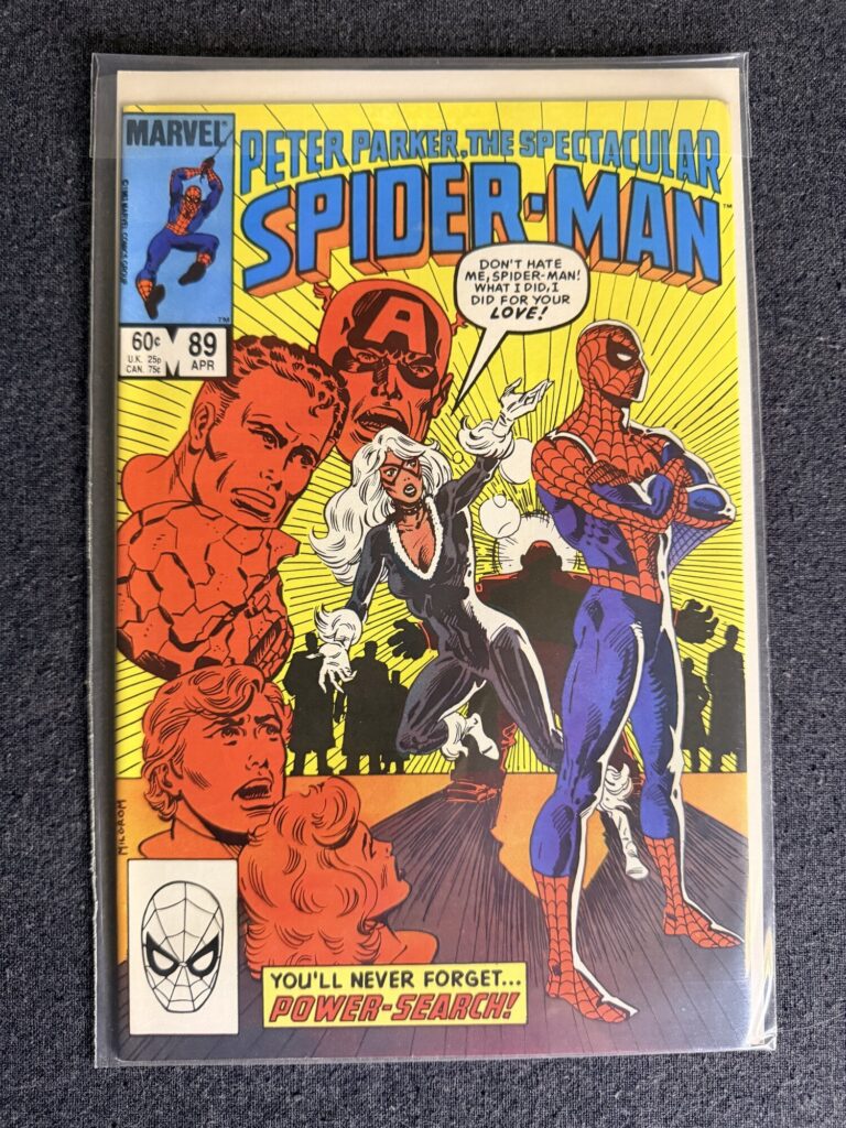 The Spectacular Spider-Man #89 front cover