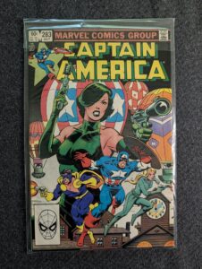 Captain America #283 front cover