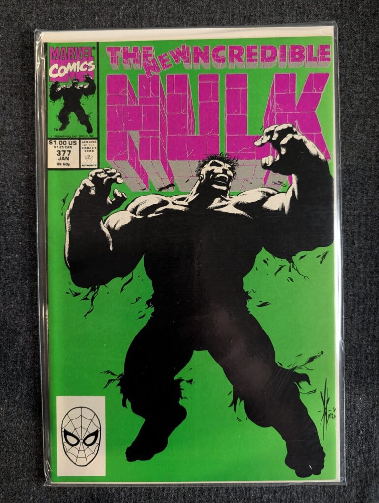 The Incredible Hulk #377 front cover