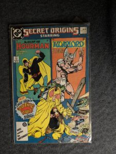 Secret Origins #16 front cover
