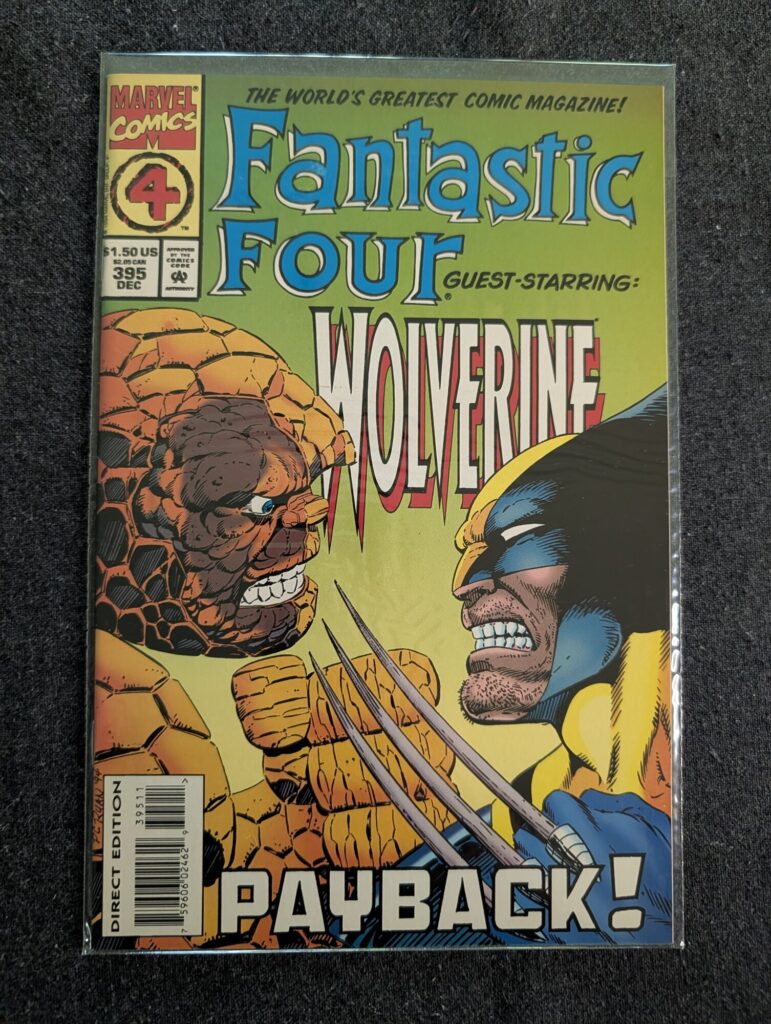 Fantastic Four #395 front cover