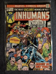 The Inhumans #3 front cover