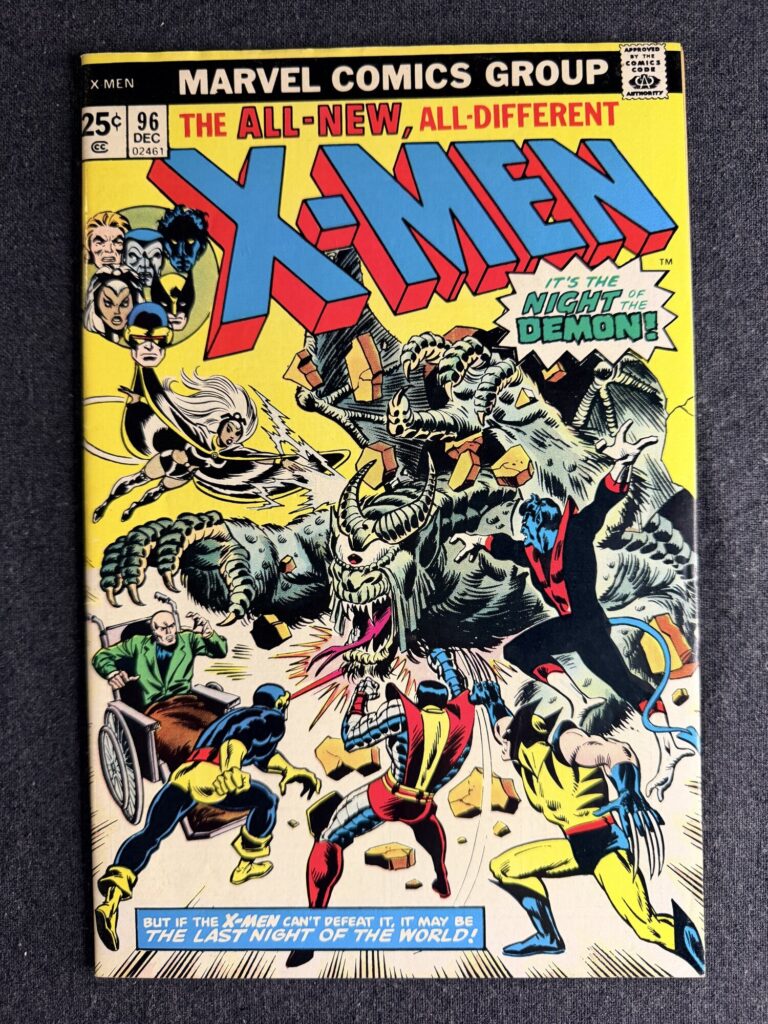 X-Men #96 front cover