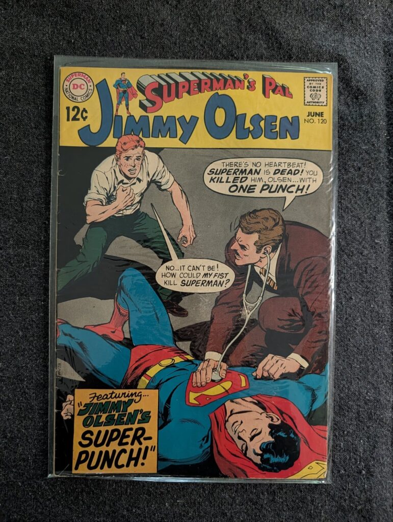 Superman's Pal Jimmy Olsen #120 front cover