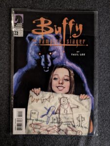 Buffy the Vampire Slayer #55 front cover