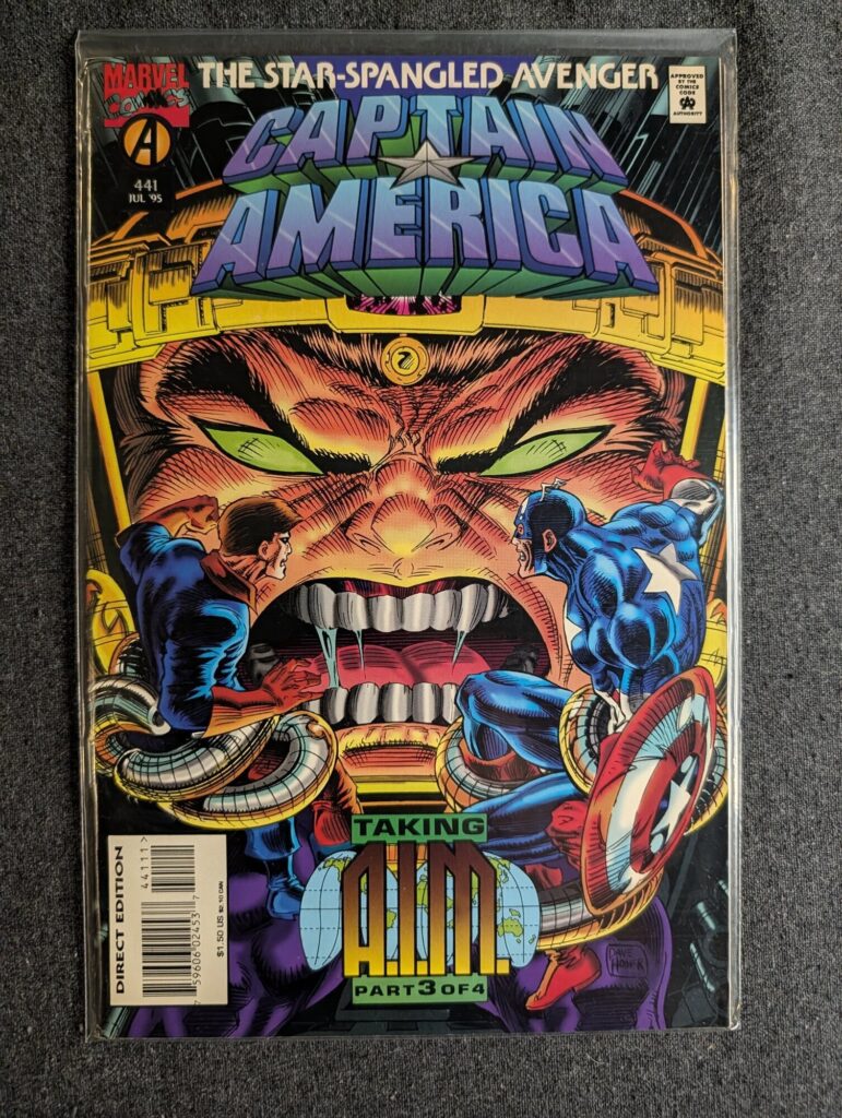 Captain America #441 front cover
