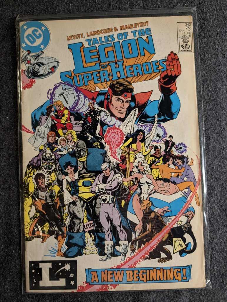 Tales of the Legion of Super-Heroes #342 front cover