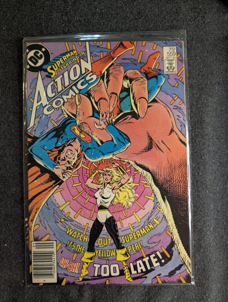 Action Comics #559 front cover