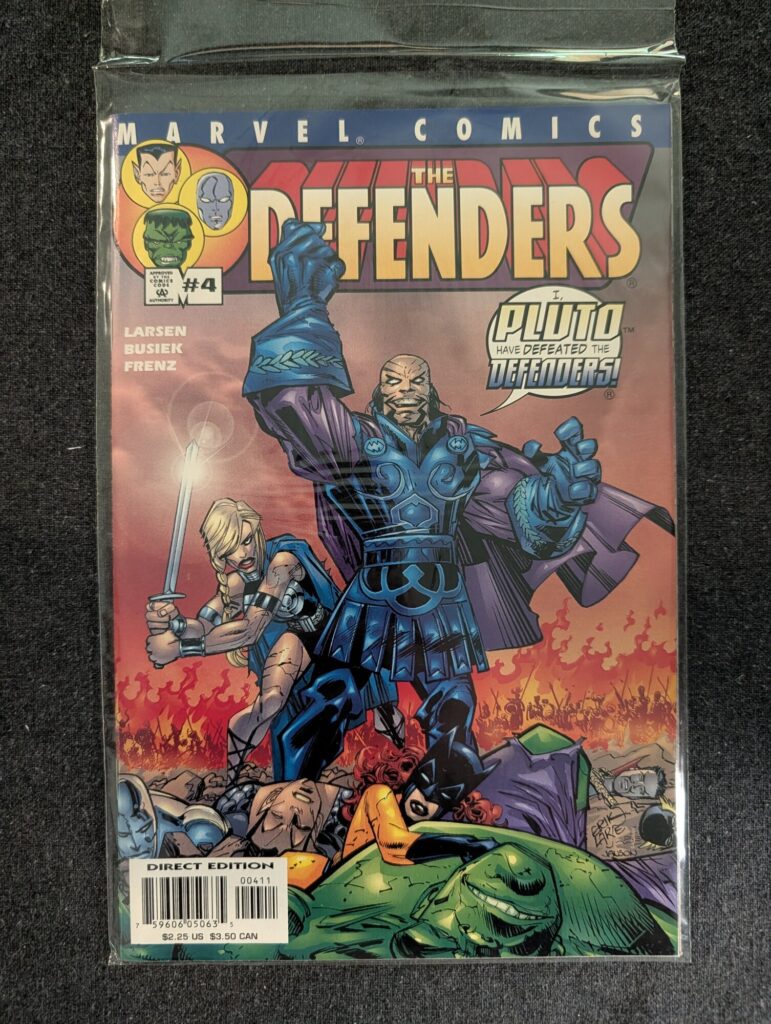 The Defenders #4 front cover