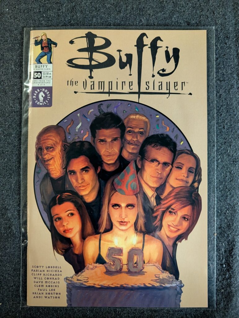Buffy the Vampire Slayer #50 front cover