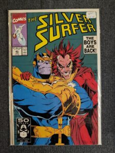 Silver Surfer #45 front cover