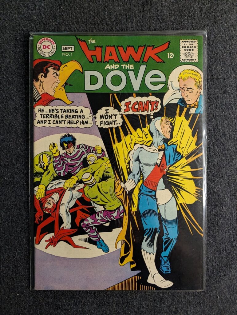 The Hawk and the Dove #1 front cover
