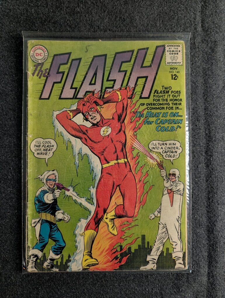 The Flash #140 front cover