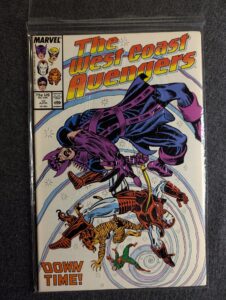 West Coast Avengers #19 front cover