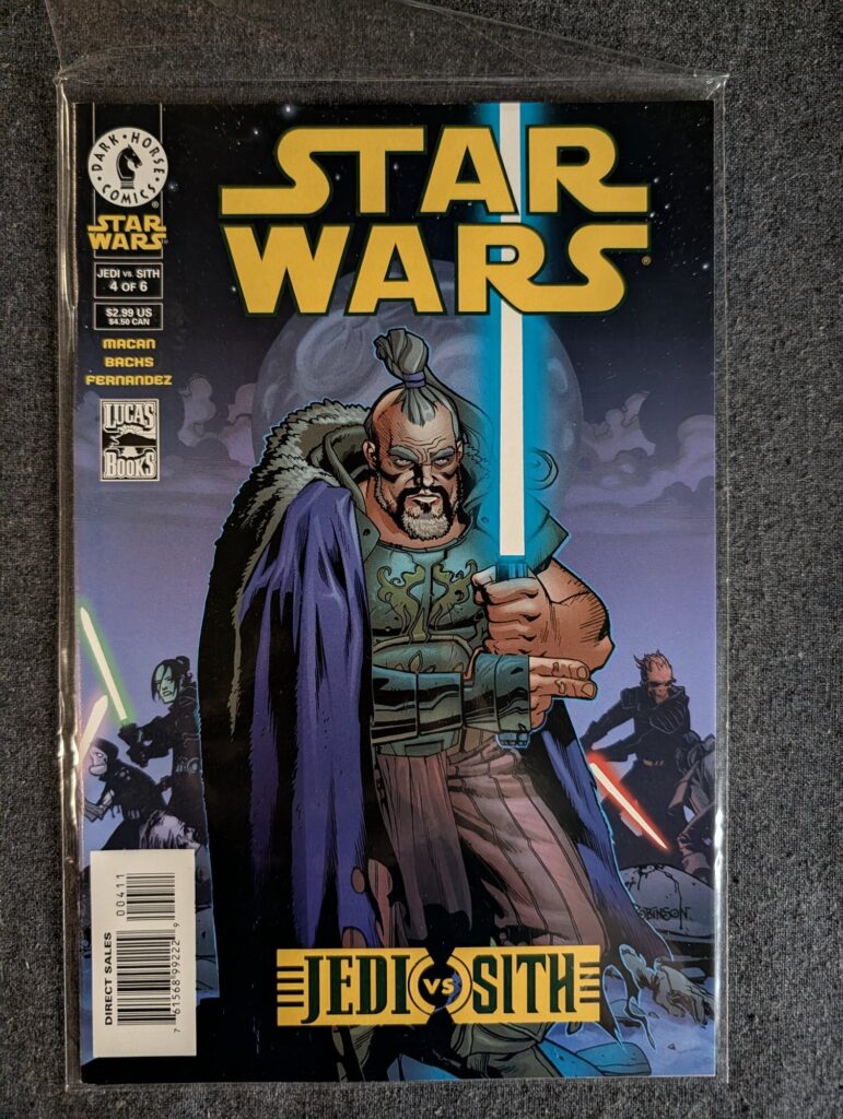 Star Wars: Jedi vs. Sith #4 front cover