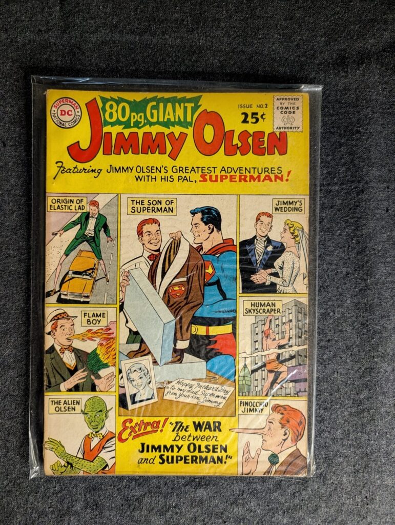 80 Page Giant #2 (Jimmy Olsen) front cover