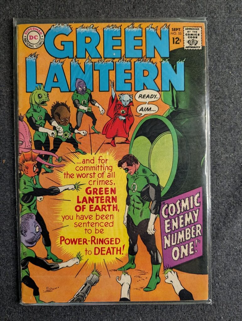 Green Lantern #55 front cover