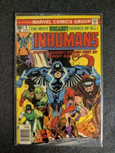 The Inhumans #8 front cover
