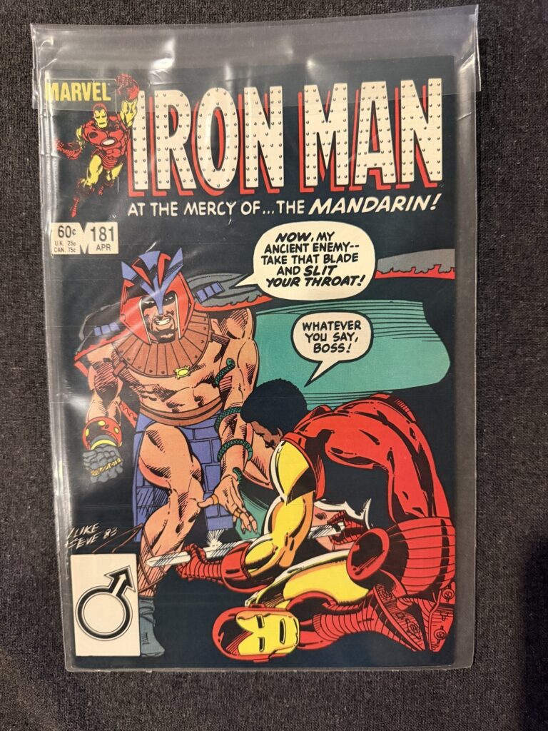 Iron Man #181 front cover