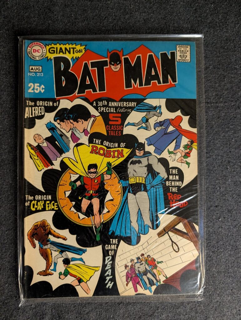 Batman #213 front cover