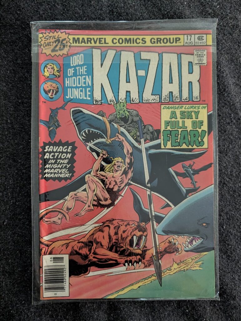 Ka-Zar #17 front cover