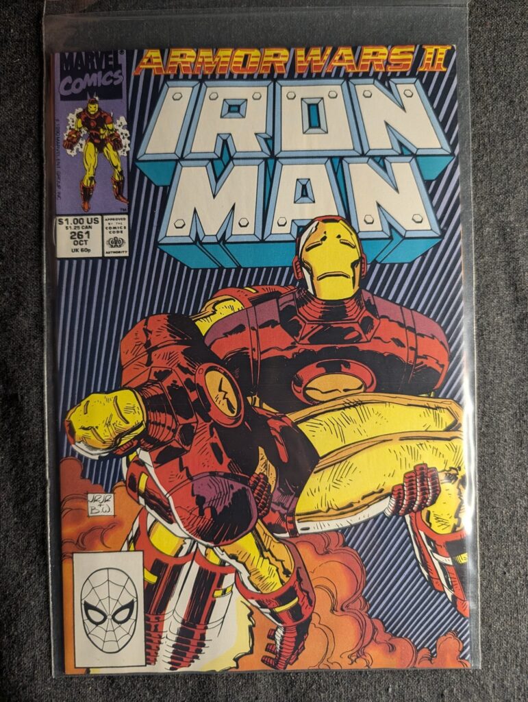 Iron Man #261 front cover