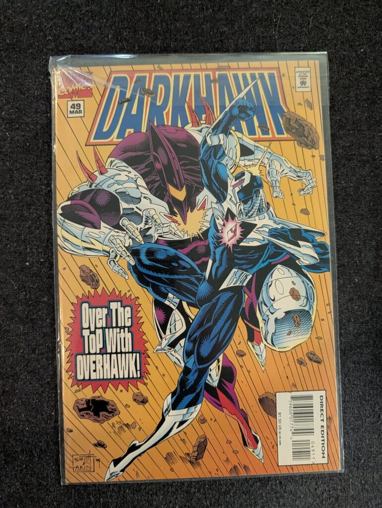 Darkhawk #49 front cover