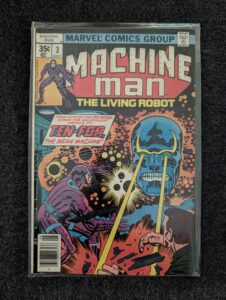 Machine Man #3 front cover
