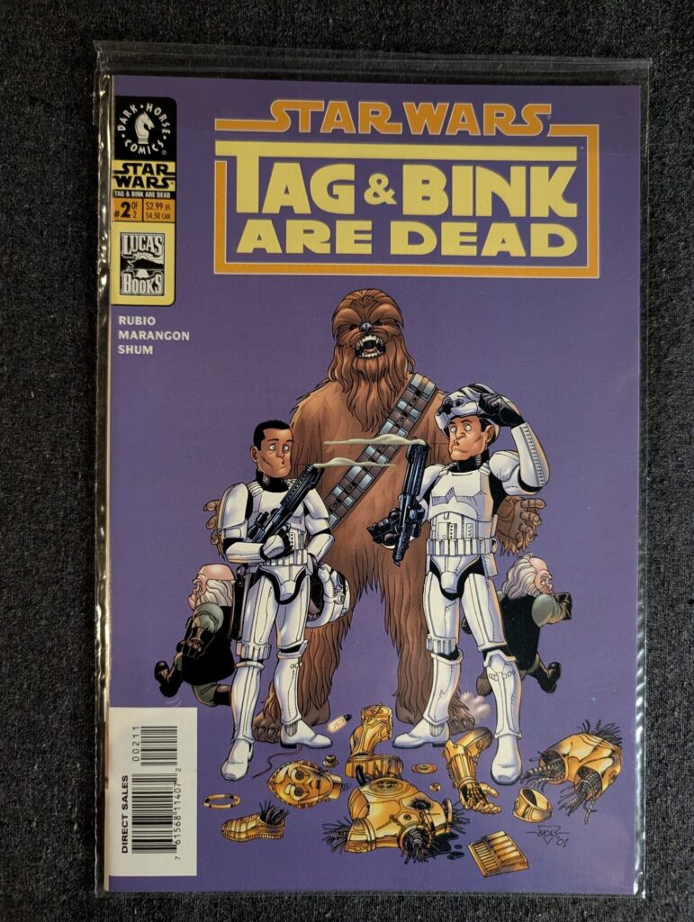 Star Wars: Tag & Bink Are Dead #2 front cover
