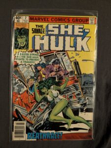 The Savage She-Hulk #2 front cover