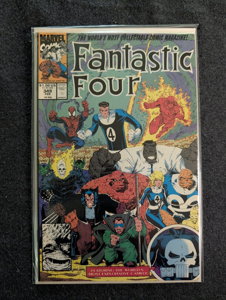 Fantastic Four #349 front cover