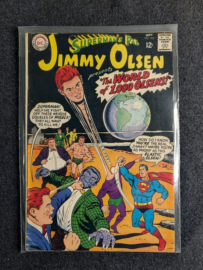 Superman's Pal Jimmy Olsen #105 front cover