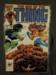 The Thing #36 front cover