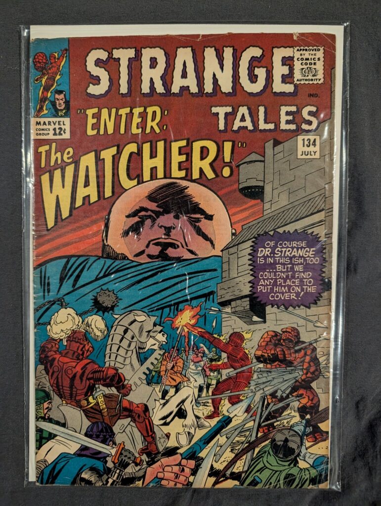 Strange Tales #134 front cover