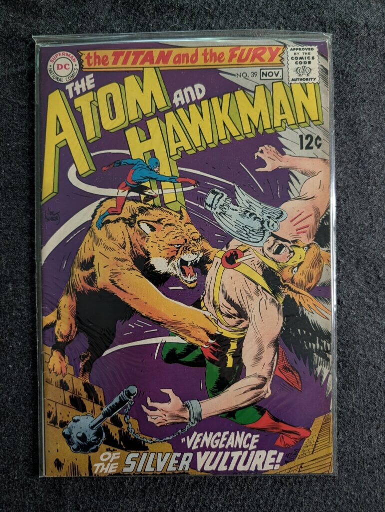 The Atom and Hawkman #39 front cover