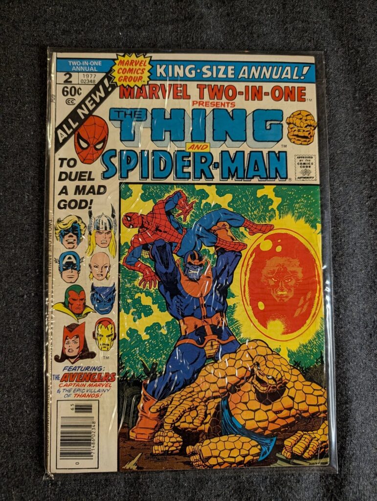 Marvel Two-in-One Annual #2 front cover