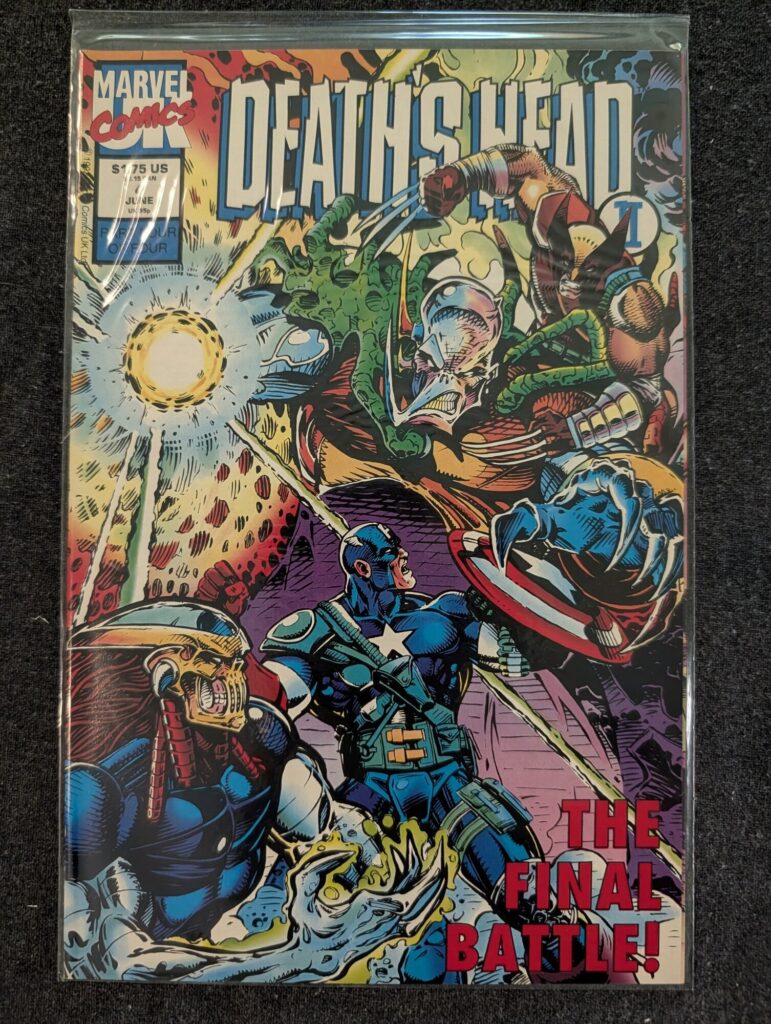 Death's Head II #4 front cover