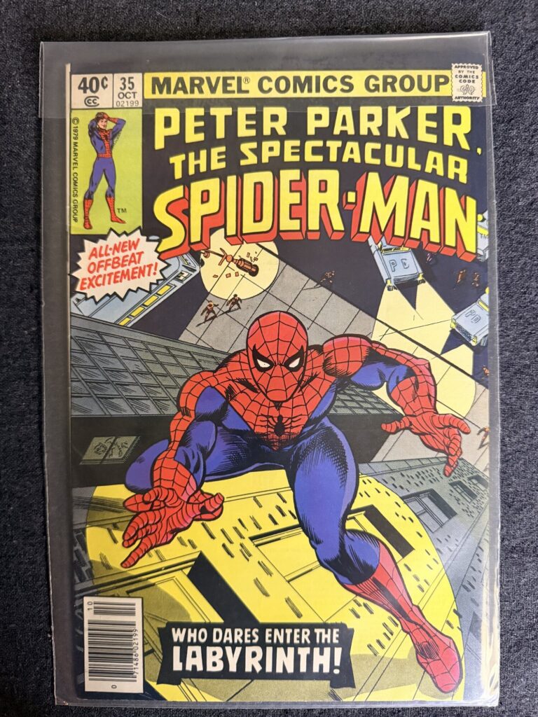 The Spectacular Spider-Man #35 front cover