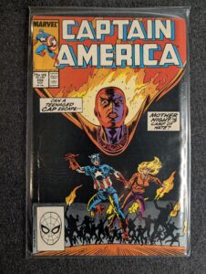 Captain America #356 front cover
