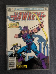 Hawkeye #1 front cover