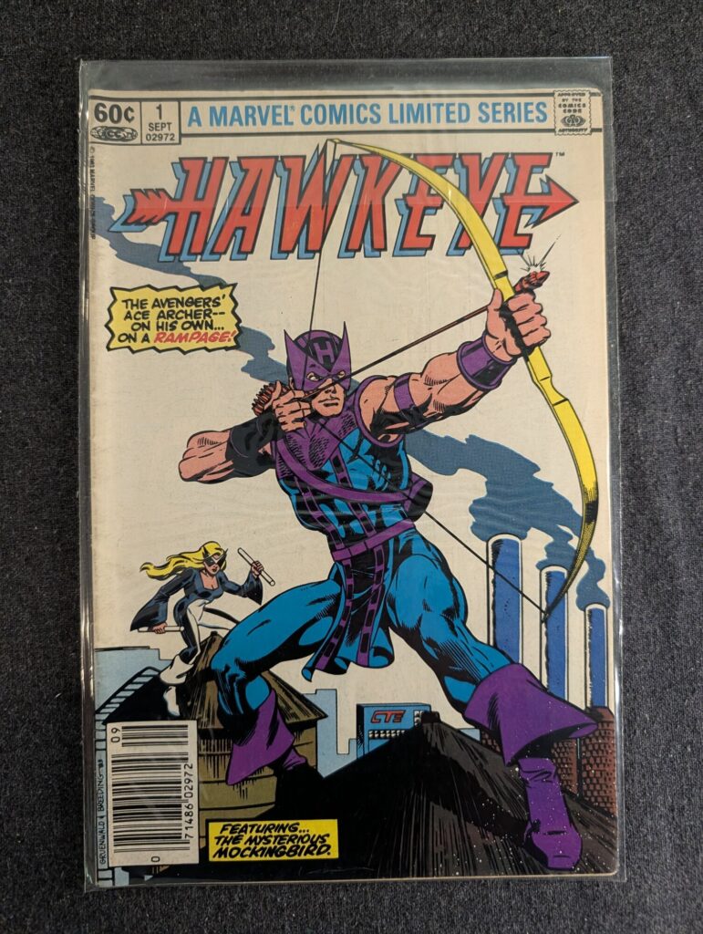Hawkeye #1 front cover