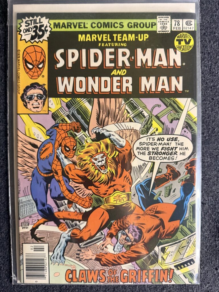 Marvel Team-Up #78 front cover