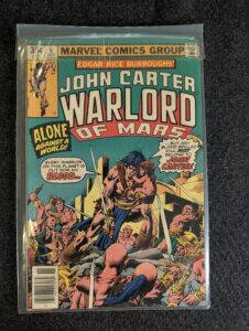 John Carter, Warlord of Mars #6 front cover