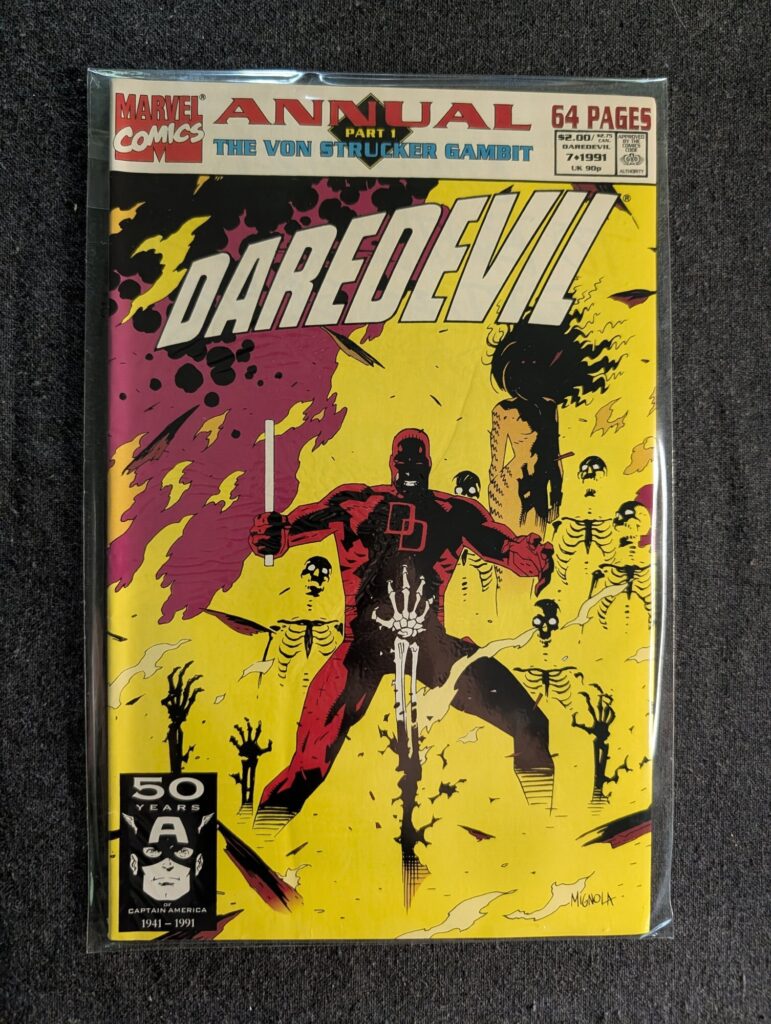 Daredevil Annual #7 front cover