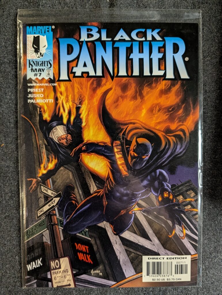 Black Panther #7 front cover