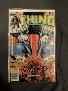 The Thing #7 front cover