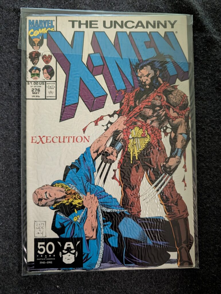 The Uncanny X-Men #276 front cover