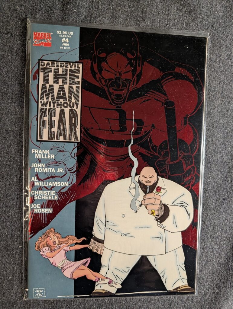 Daredevil: The Man Without Fear #4 front cover