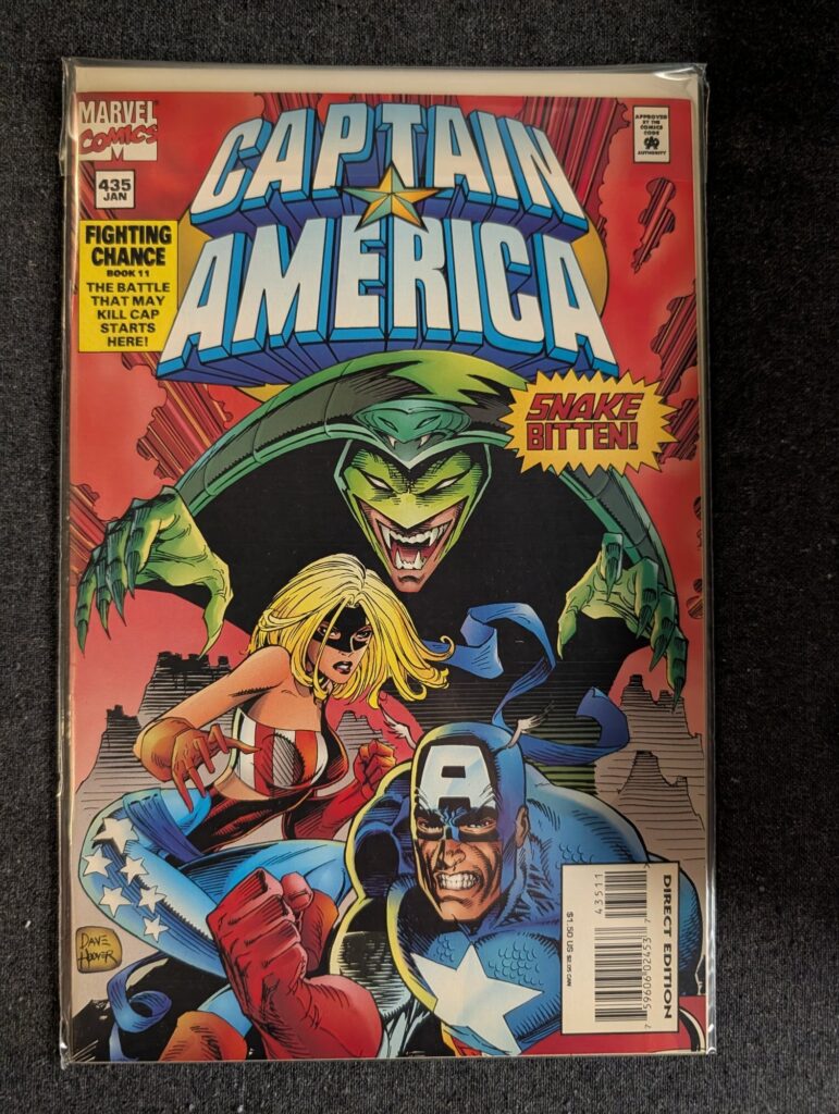 Captain America #435 front cover