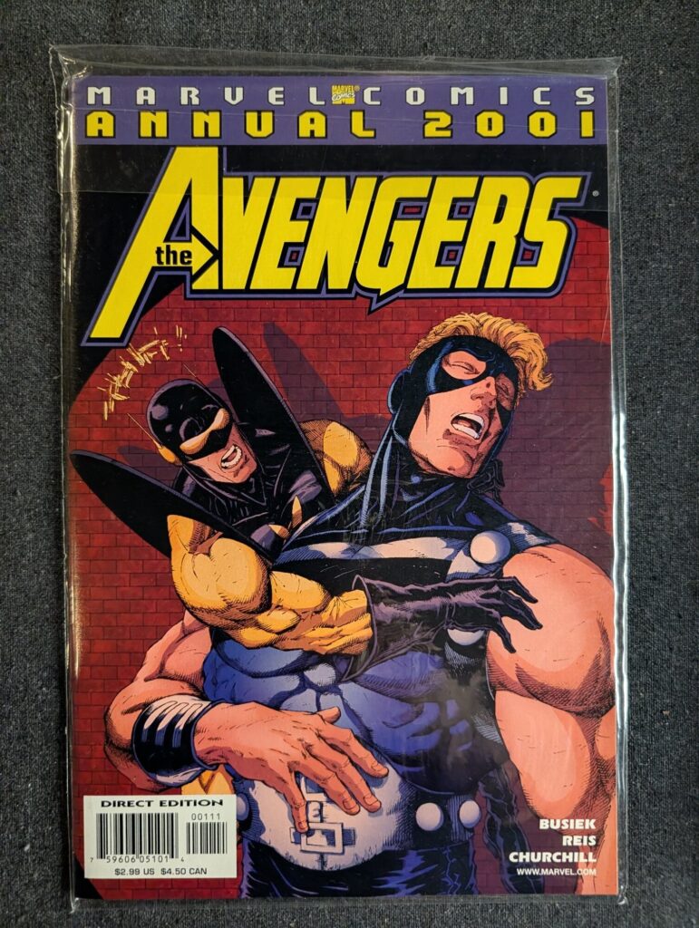 Avengers Annual 2001 #1 front cover